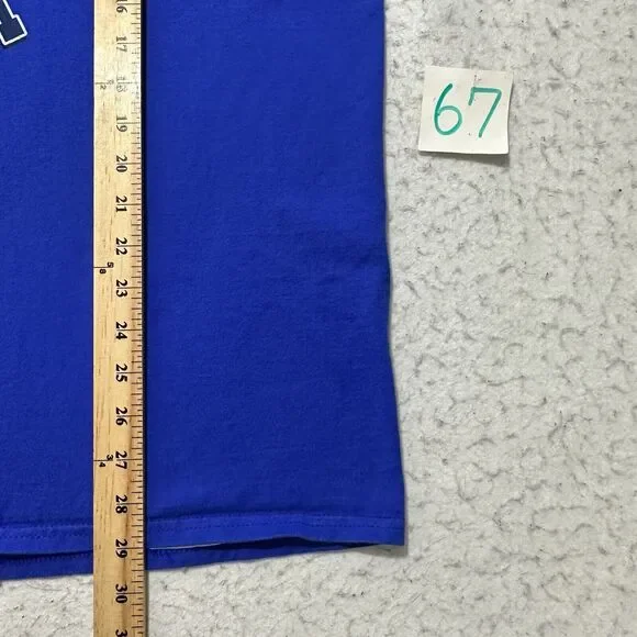 Disney Parks Men's XL Walt Disney World Crewneck Graphic T Shirt 1971 Logo Blue - Picture 8 of 11